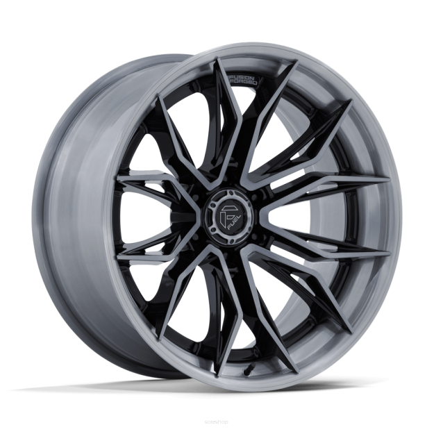 Felga aluminiowa FC404 MUTINY Gloss Black Brushed Dark Tint FUEL