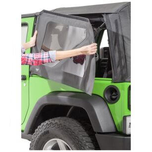 Zestaw tylnych bocznych szyb MasterTop do fabrycznego soft topu Mopar