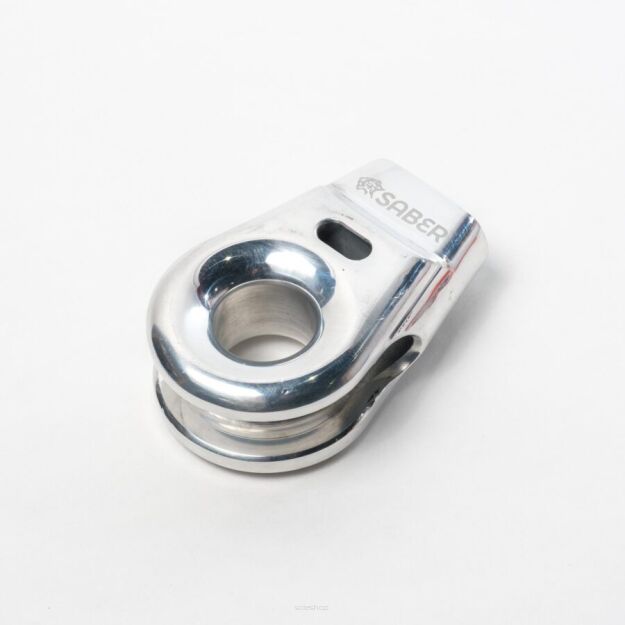 Saber 6061 Aluminium Spliced Winch Thimble – Polished Alloy