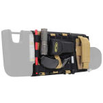 Organizer na osłonę przeciwsłoneczną z taśmą Molle Smittybilt G.E.A.R. - 3