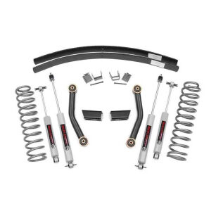 Zestaw zawieszenia z amortyzatorami N3 Rough Country Lift 3"