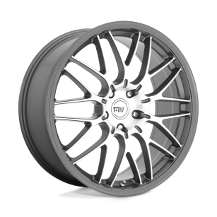 Felga aluminiowa MR153 CM10 Machined Gunmetal MOTEGI RACING