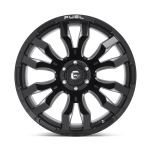 Felga aluminiowa D673 BLITZ Gloss Black Milled FUEL - 2
