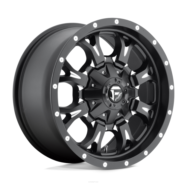 Felga aluminiowa D517 KRANK Matte Black Milled FUEL