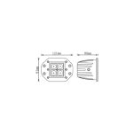 Lampa robocza LED 4x LED - 2
