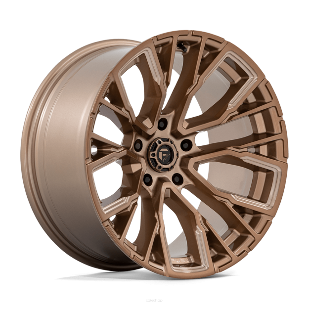 Felga aluminiowa D850 REBAR Platinum Bronze Milled FUEL