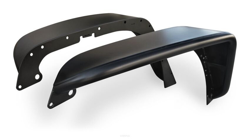 Błotniki nadkola przednie Crusher czarne POISON SPYDER - Jeep Wrangler JK