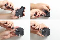 Uchwyt regulowany do Apple iPhone 6 w futerale lub obudowie o wymiarach: 62-77 mm (szer.), 2-10 mm (grubość) z możliwością wpięcia kabla lightning USB - 3