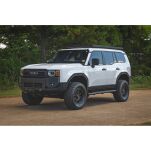 Progi, stopnie boczne czarne Rough Country Oval Nerf Steps - 5