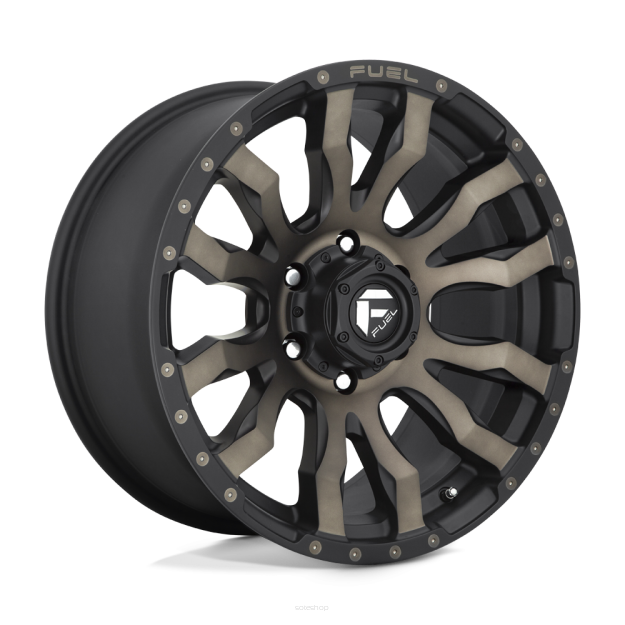 Felga aluminiowa D674 BLITZ Matte Black Double Dark Tint FUEL