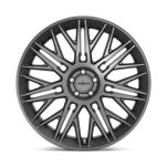 Felga aluminiowa R163 JDR Matte Anthracite ROTIFORM - 4