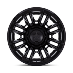 Felga aluminiowa XD870 BOMBER Matte Black W/ Gloss Black Ring XD SERIES - 2