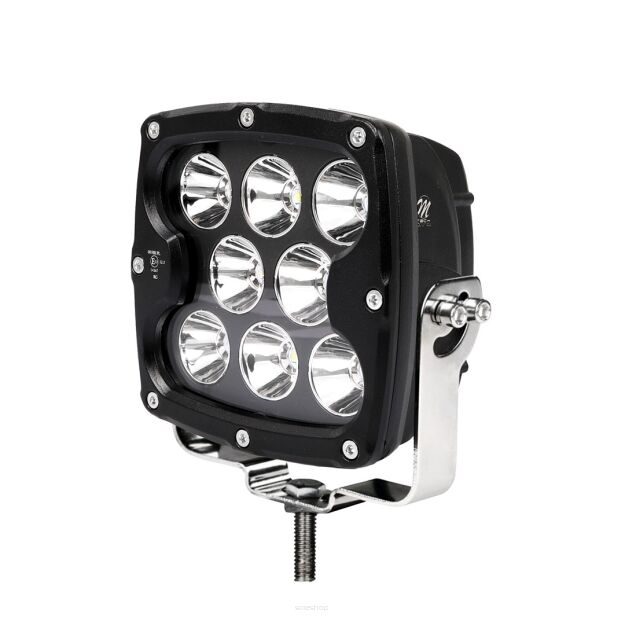Lampa Led Driving light - side bracket - square black, CREE 80W
