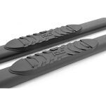 Progi, stopnie boczne czarne Rough Country Oval Nerf Steps - 6