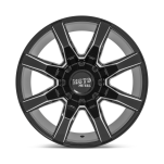 Felga aluminiowa MO804 SPIDER Gloss Black Milled MOTO METAL - 3