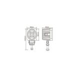 Lampa robocza LED 4x LED - 2