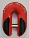 Saber 7075 Alloy Winch Shackle - Cerakote Red - 2