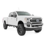 Progi, stopnie boczne czarne Rough Country Nerf Steps - 2