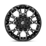 Felga aluminiowa D769 TWITCH Glossy Black Milled FUEL - 3