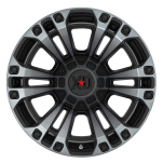 Felga aluminiowa XD851 Monster Satin Black/Gray Tint XD Series - 2