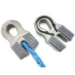 Flat splicer zaczep/szekla liny wyciągarki czerwony Factor 55 - 5