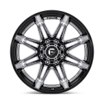 Felga aluminiowa FC401 BRAWL Chrome W/ Gloss Black Lip FUEL - 3