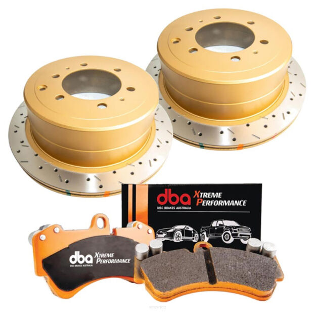 Zestaw hamulcowy tył DBA XS 4000 Street Performance