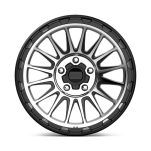 Felga aluminiowa KM542 IMPACT Satin Black Machined KMC - 3