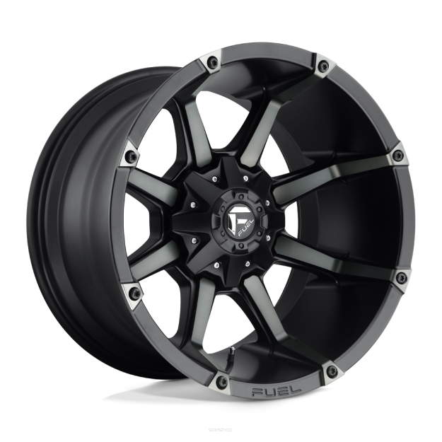 Felga aluminiowa D556 COUPLER Matte Black Double Dark Tint FUEL