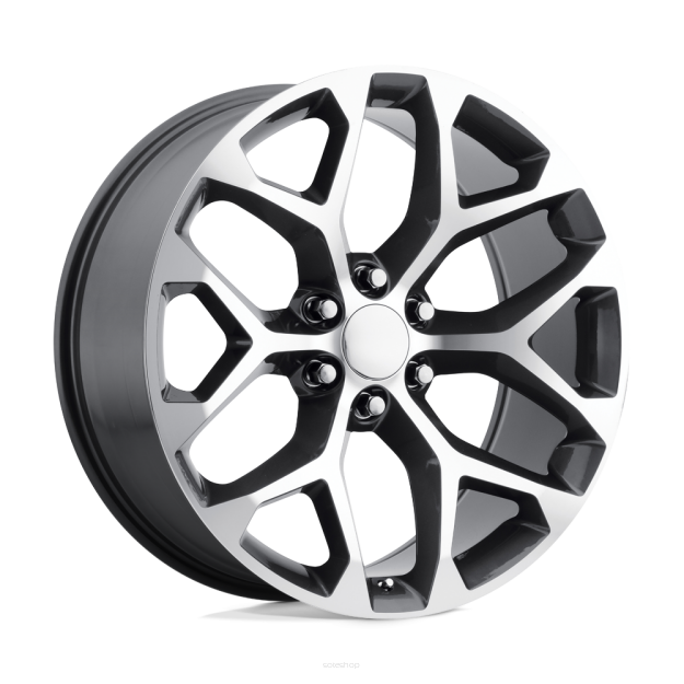 Felga aluminiowa PR176 Gunmetal Machined PERFORMANCE REPLICAS