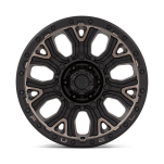 Felga aluminiowa D824 TRACTION Matte Black W/ Double Dark Tint FUEL - 3