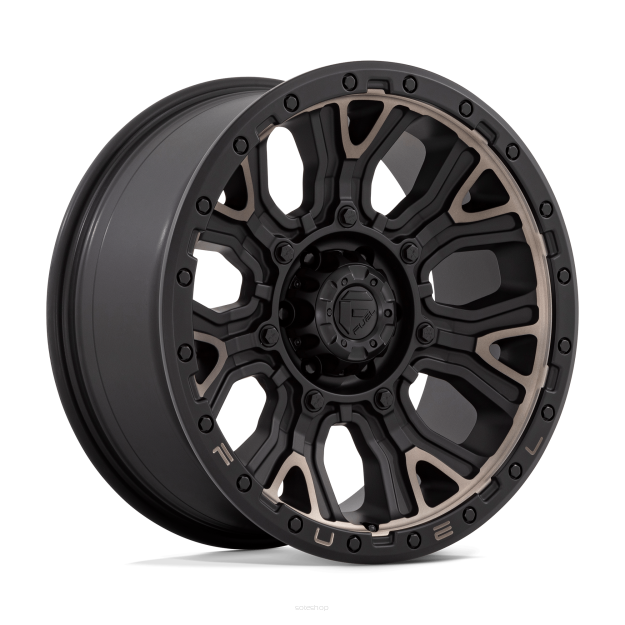 Felga aluminiowa D824 TRACTION Matte Black W/ Double Dark Tint FUEL
