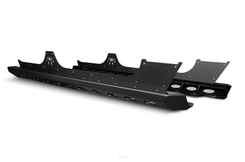 Osłony Boczne Stalowe Poison Spyder Brawler Rockers - Jeep Wrangler JK 4 Drzwi