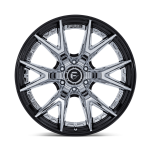 Felga aluminiowa FC402 CATALYST Chrome W/ Gloss Black Lip FUEL - 3