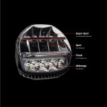 ARB Intensity IQ Driving Lights ARBVX17B - 2 x inteligentna lampa LED - 6