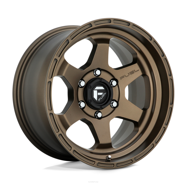 Felga aluminiowa D666 SHOK Matte Bronze FUEL