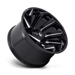 Felga aluminiowa D753 REACTION Gloss Black Milled FUEL - 2