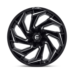 Felga aluminiowa D753 REACTION Gloss Black Milled FUEL - 3
