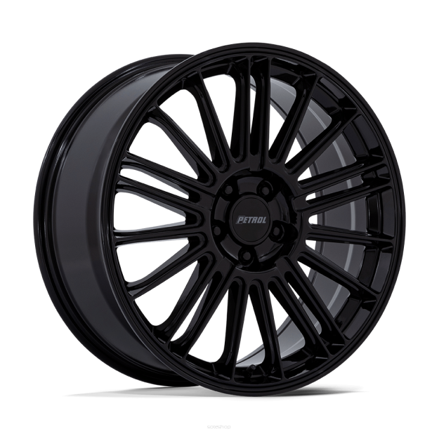 Felga aluminiowa PE001 P1D Gloss Black PETROL