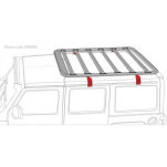 Bagażnik dachowy płaski z mocowaniami Go Rhino SRM500 55