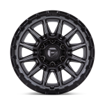 Felga aluminiowa FC866 PISTON Matte Gunmetal W/ Gloss Black Lip FUEL - 3