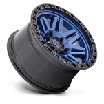 Felga aluminiowa D813 SYNDICATE Dark Blue W/ Black Ring FUEL - 3