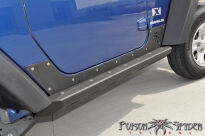 Osłony boczne Brawler Rockers stalowe POISON SPYDER - Jeep Wrangler JK - 4