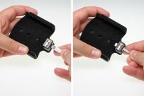 Uchwyt do Apple iPhone 7 z możliwością wpięcia kabla lightning USB - 4