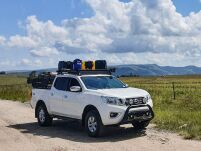 Nissan Navara/Frontier D23 Slimline II Roof Rack Kit - by Front Runner - 8