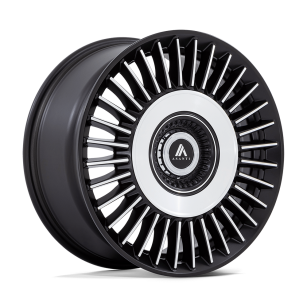 Felga aluminiowa AB040 TIARA Satin Black Bright Mach Face ASANTI