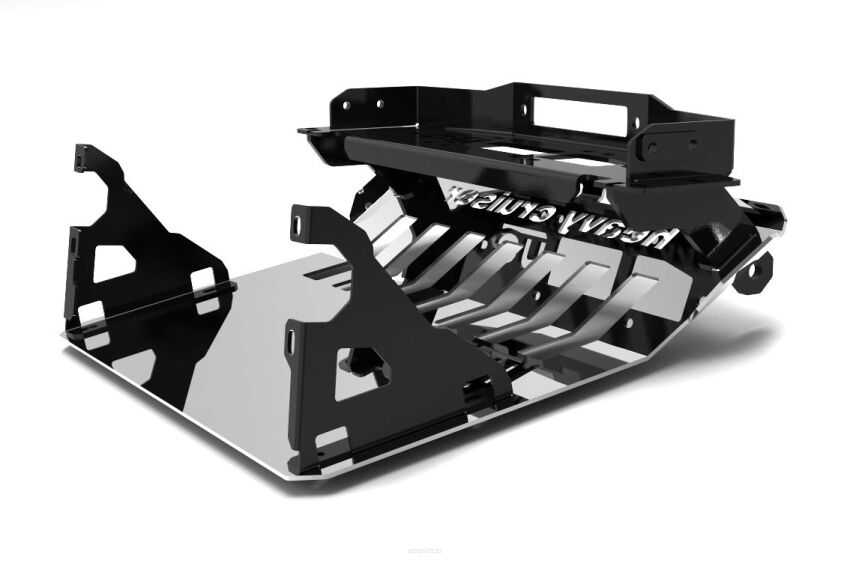 Jeep Grand Cherokee WK 2005-2010 osłona czołowa z płytą montażową wyciągarki aluminiowa