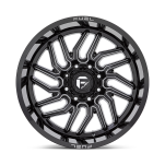 Felga aluminiowa D807 HURRICANE Gloss Black Milled FUEL - 2