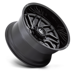 Felga aluminiowa D807 HURRICANE Gloss Black Milled FUEL - 3