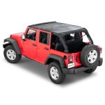 Mesh Bimini Top Plus z uchwytami do wsiadania MasterTop - 2